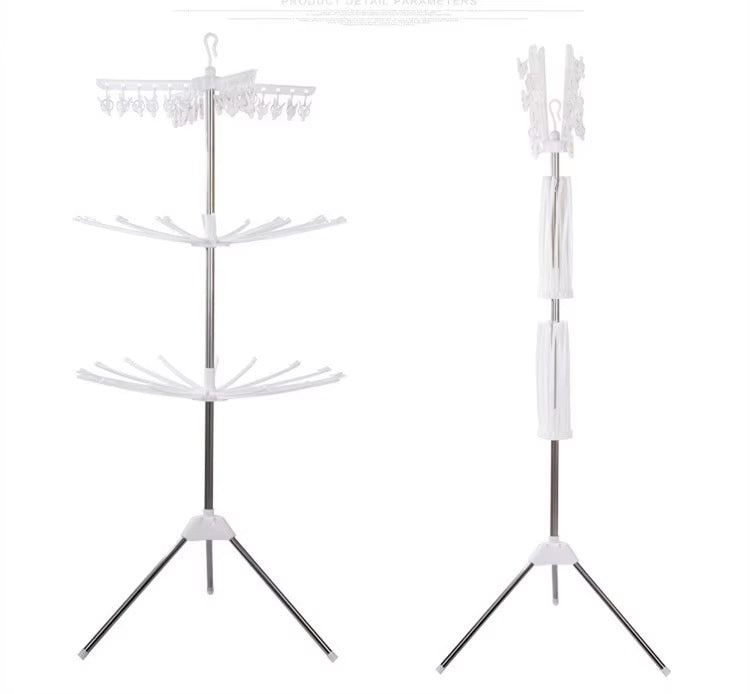 Foldable stainless steel clothes indoor and outdoor Rack