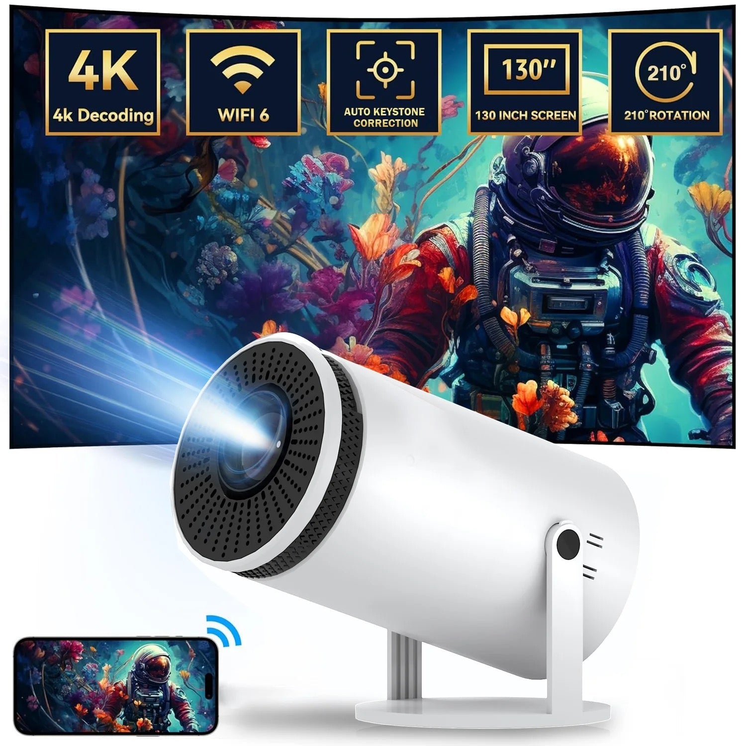 Portable Smart Projector